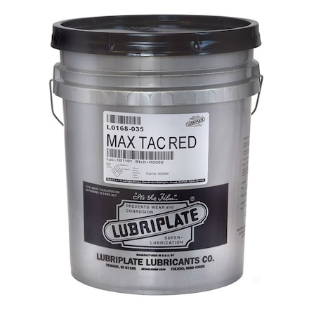 Lubriplate 35 Lb Pail Max Tac Red L0168-035